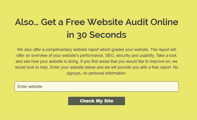 Website SEO Audit Tool - Monthly Website Reports