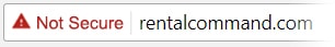 Not secure website in Chrome