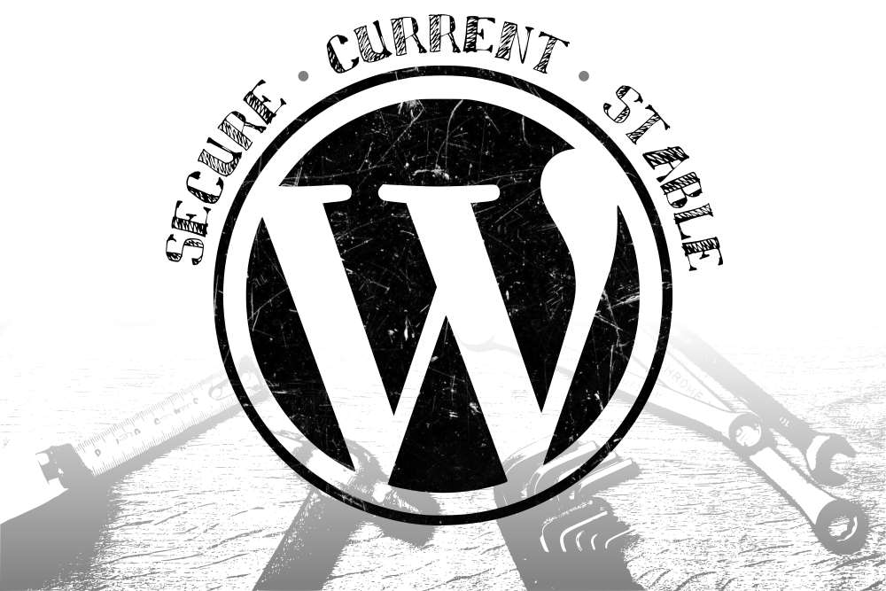 Keep your WordPress updates current, to ensure your website is secure and stable.