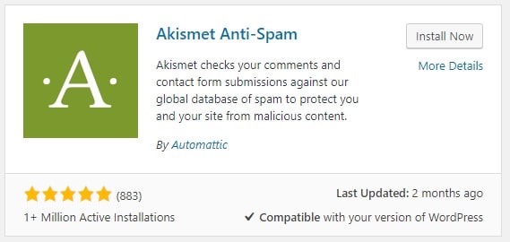 Akismet Anti-Spam