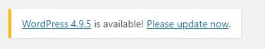WordPress Update