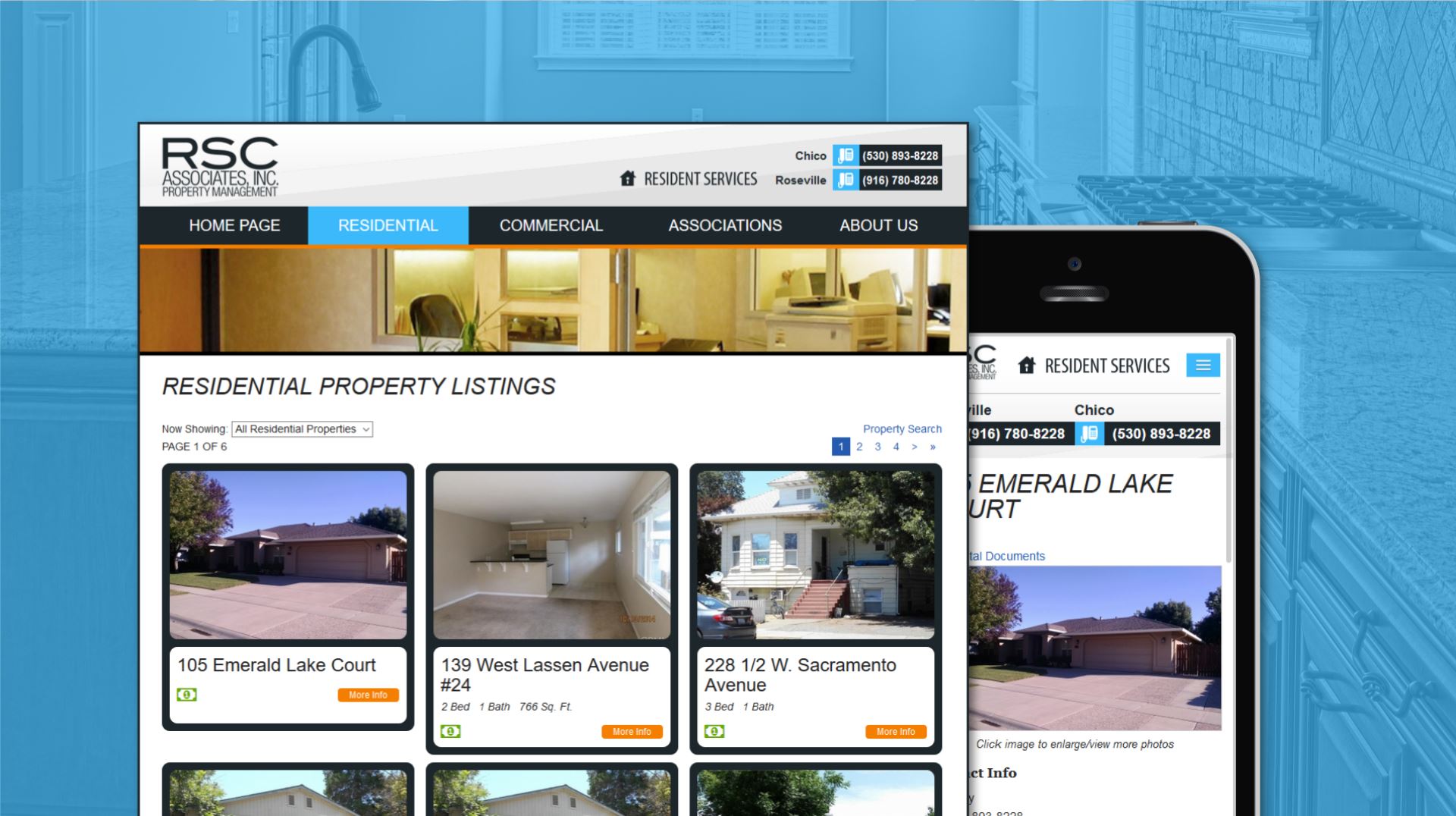 RSC Associates Property Listings.