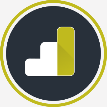 Customized Analytics Reports - Circle - Icon