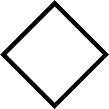 outside of the diamond