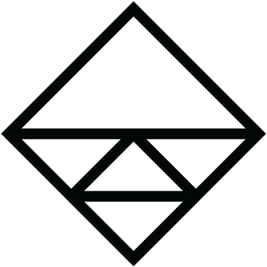 outside of the diamond