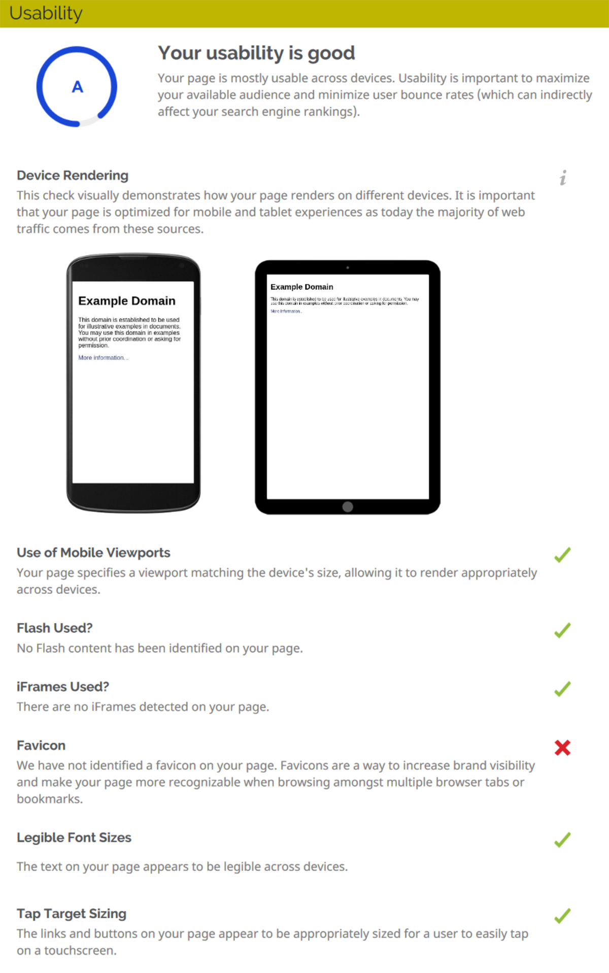 Website Audit Tool - Usability